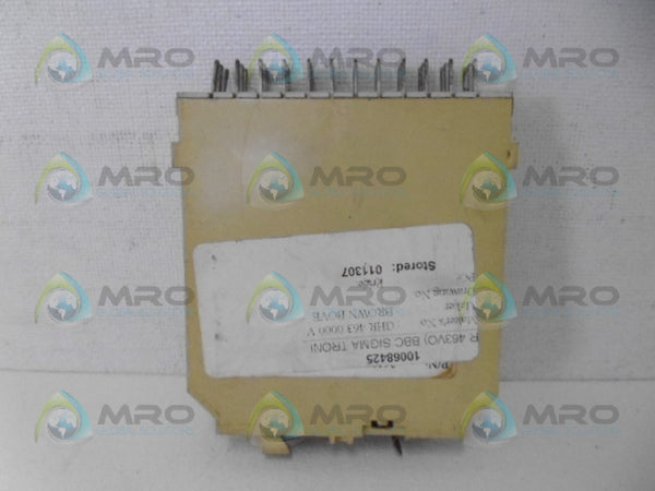 BROWN BOVERI GH R 463 0000 VO RELAY DELAY MODULE UNMP