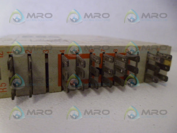 BROWN BOVERI GH R 512 0000 VO OUTPUT MODULE RELAY UNMP