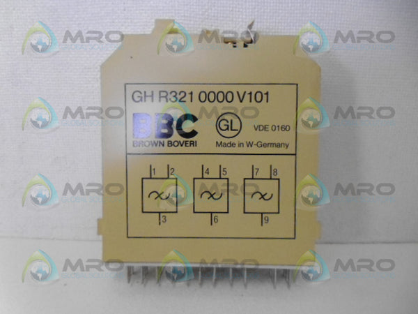 BROWN BOVERI GH R R321 0000 V101 RELAY MODULE UNMP