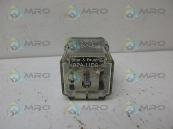 POTTER & BRUMFIELD KRPA-11DG-48 RELAY 48VDC UNMP