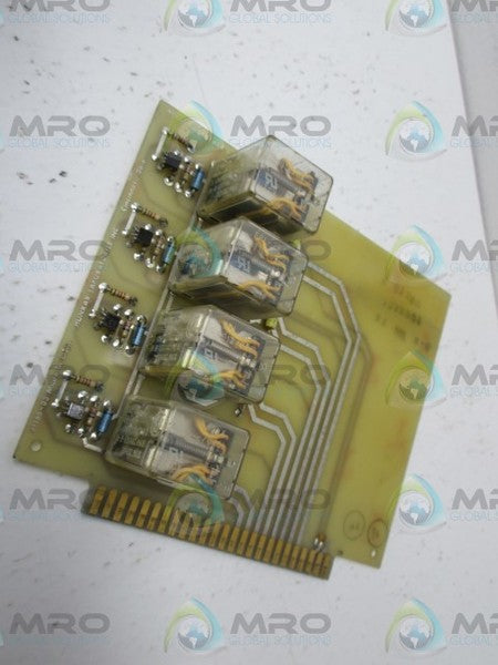 HUNKAR LAB. 61285-03 RELAY INTERFACE CARD UNMP