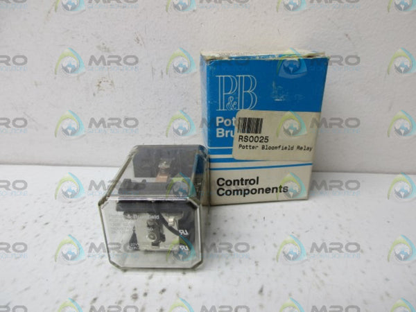 POTTER & BRUMFIELD KUP-5A15-120 RELAY 120V NSMP