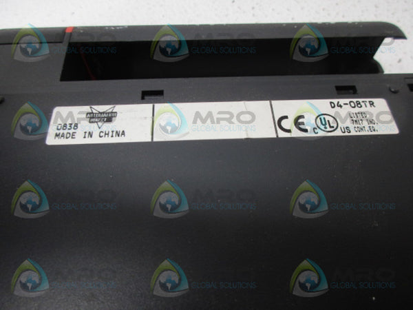AUTOMATION DIRECT D4-08TR OUTPUT RELAY MODULE NSNP