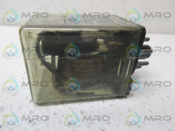 GENERAL ELECTRIC CR12HC85J02 RELAY 115V UNMP