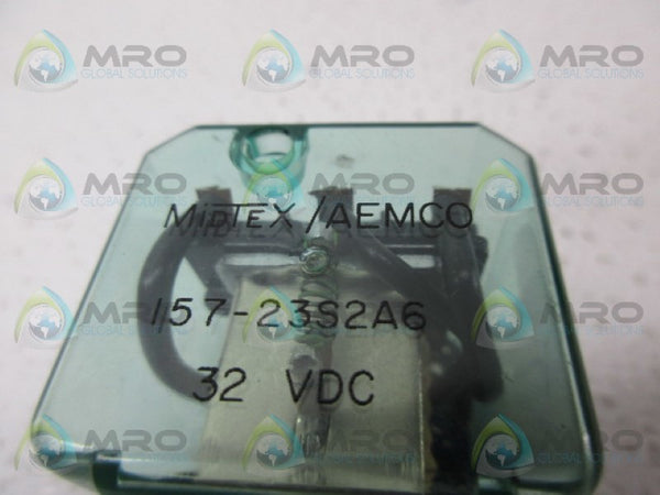 MIDTEX 157-23S2A6 RELAY 32VDC UNMP