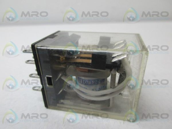 OMRON MY4 RELAY 110/120VAC  UNMP