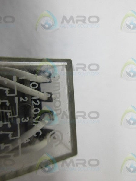 OMRON MY4 RELAY 110/120VAC  UNMP
