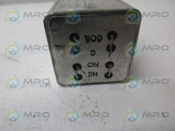 GENERAL ELECTRIC 104X166AA012 RELAY  UNMP