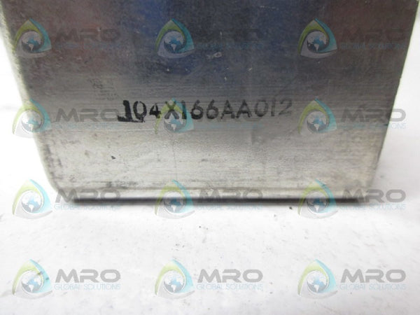 GENERAL ELECTRIC 104X166AA012 RELAY  UNMP