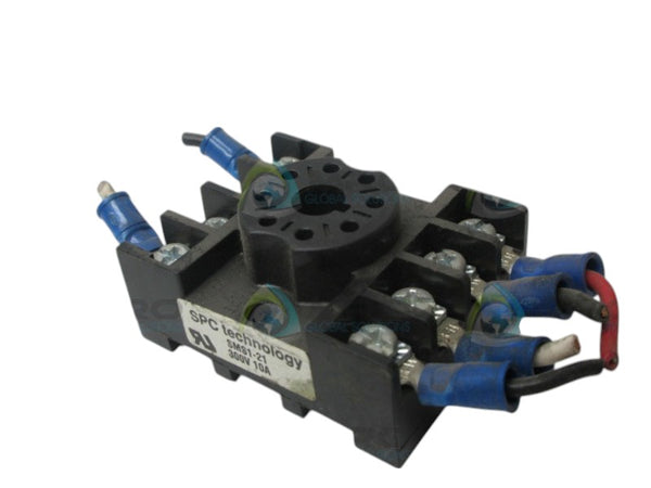 SPC TECHNOLOGY SMS1-21 RELAY BASE SOCKET  UNMP