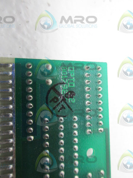 OPTO 22 001792D TERMINATION CARD UNMP