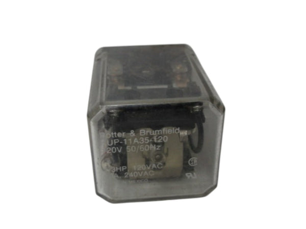 POTTER & BRUMFIELD KUP-11A35-120 RELAY 120V  UNMP
