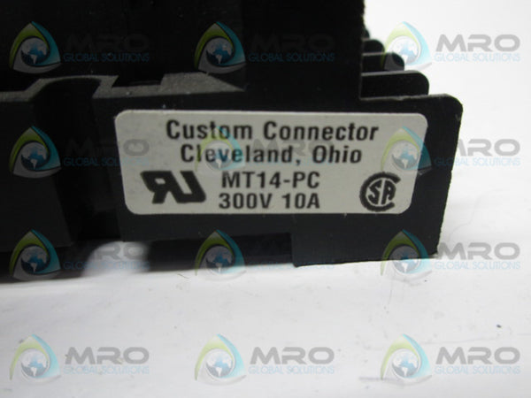 CUSTOM CONNECTOR MT14-PC RELAY SOCKET  NSNP