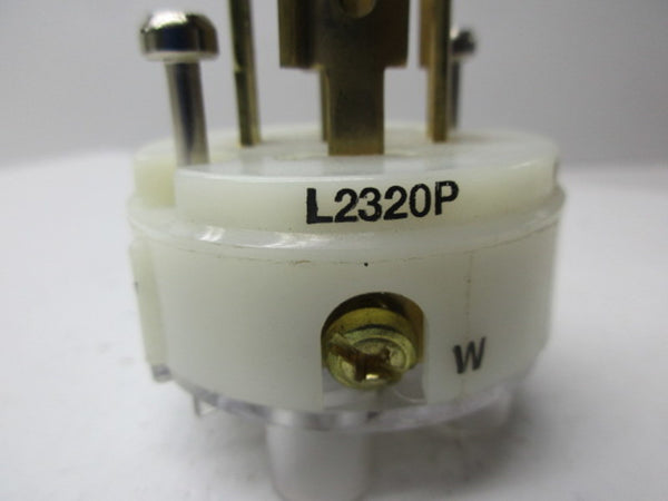 PASS & SEYMOUR L2320P TWIST TURN LOCKING CONNECTOR PLUG UNMP