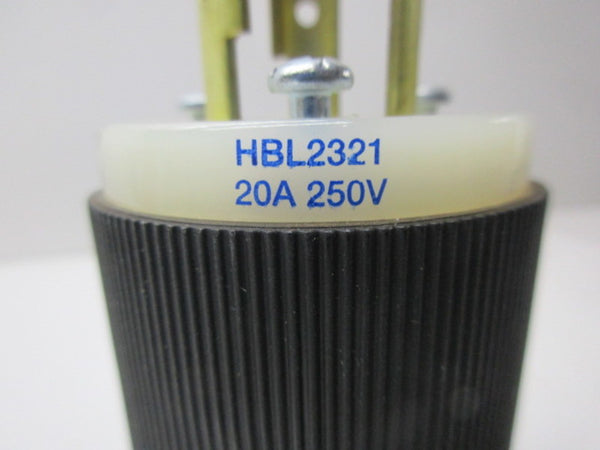 HUBBELL HBL2321 TWIST LOCK PLUG UNMP