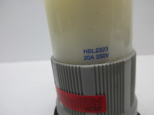 HUBBELL HBL2323 20A 250V TWIST TURN LOCK CONNECTOR NSNP