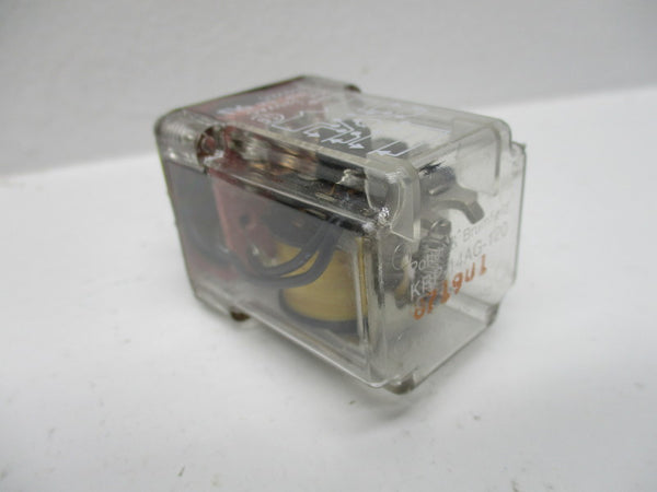 POTTER & BRUMFIELD KRP-14AG-120 RELAY 240VAC 10A UNMP