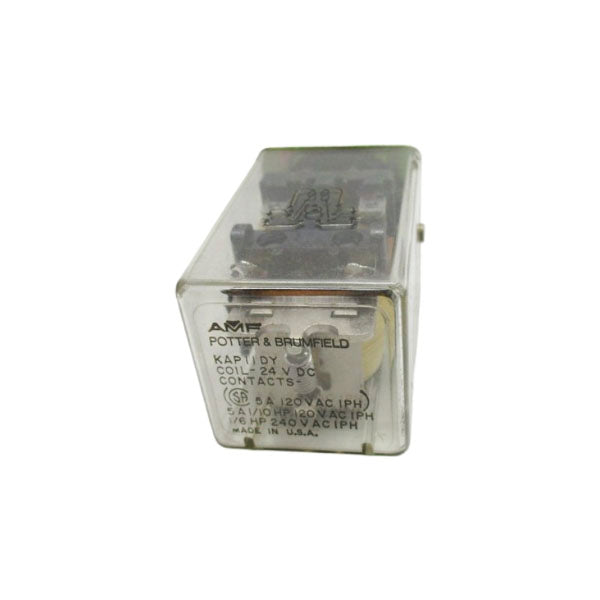 POTTER + BRUMFIELD KAP11DY RELAY 24VDC 5A UNMP