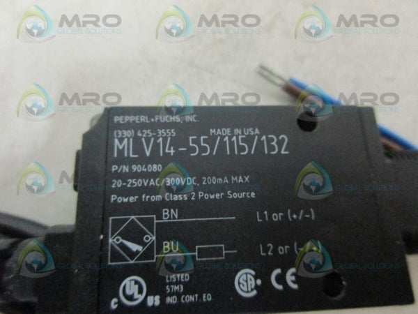 PEPPERL+FUCHS MLV14-55/115/132 TOUCH SENSOR NSNP