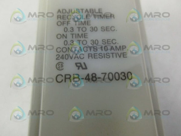 POTTER & BRUMFIELD CRB-48-70030 TIME DELAY RELAY NSNP