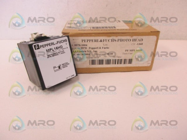 PEPPERL+FUCHS MPL16HD PHOTO AUTOMATION SENSOR NSMP