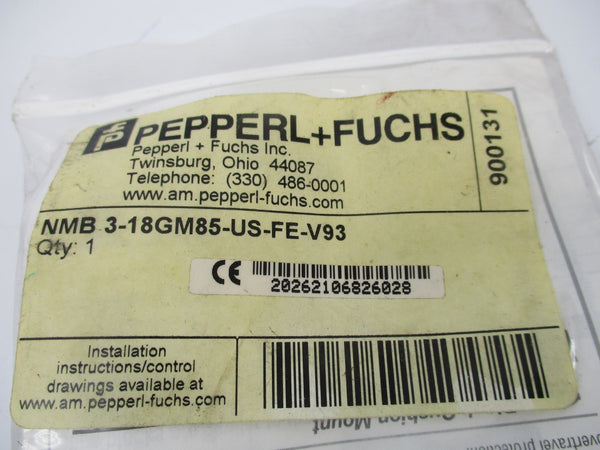 PEPPERL+FUCHS NMB3-18GM85-US-FE-V93 NSMP