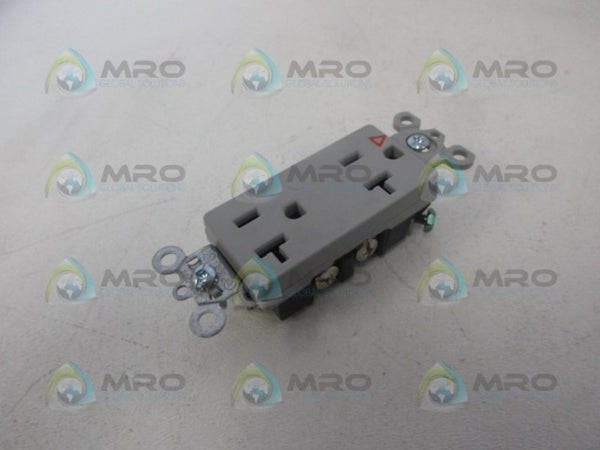 PASS & SEYMOUR IG26362-GRY DUPLEX RECEPTACLE NSMP