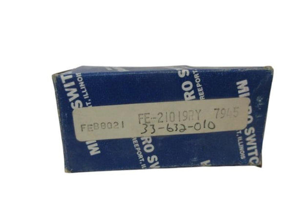 MICRO SWITCH FE21-019 RELAY 6VDC 52OHMS NSMP