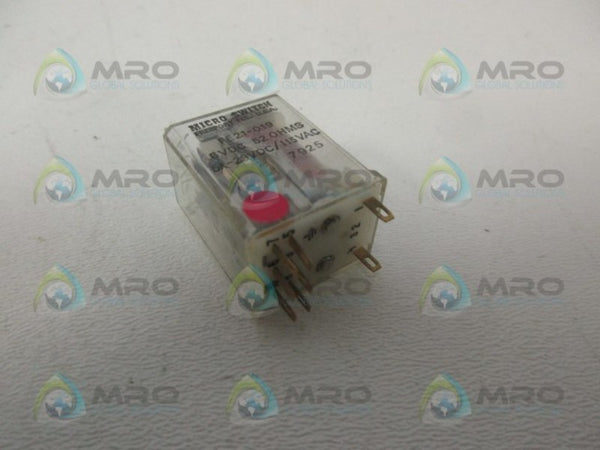 MICRO SWITCH FE21-019 RELAY 6VDC 52OHMS NSMP