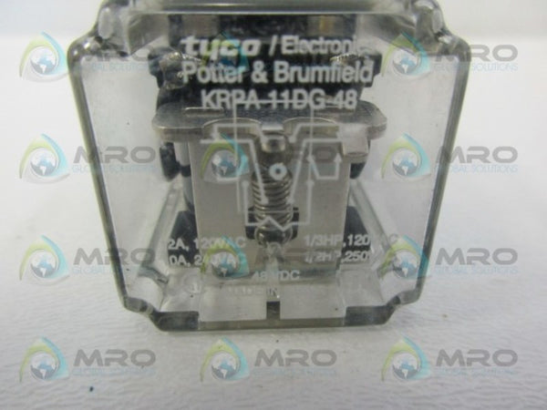 TYCO KRPA-11DG-48 RELAY (AS PICTURED) UNMP