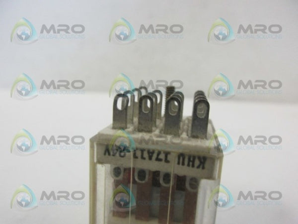 POTTER & BRUMFIELD KHU-17A11-24 RELAY 24V UNMP