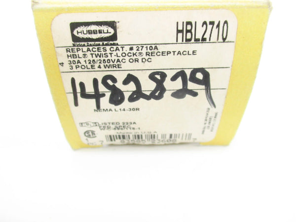 HUBBELL HBL2710 250VAC/DC 30A NSMP