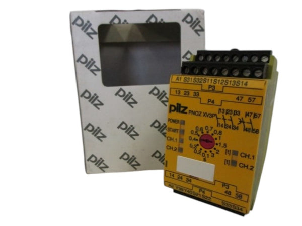 PILZ PNOZ-XV3P3/24VDC SAFETY RELAY NSMP
