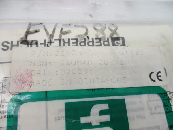 PEPPERL+FUCHS NBN4-12GM40-Z0-V1 31933 NSMP