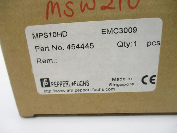 PEPPERL+FUCHS MPS10HD 454445 92-132VAC NSMP