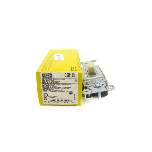 HUBBELL CSB120I 120/277VAC 20A NSMP