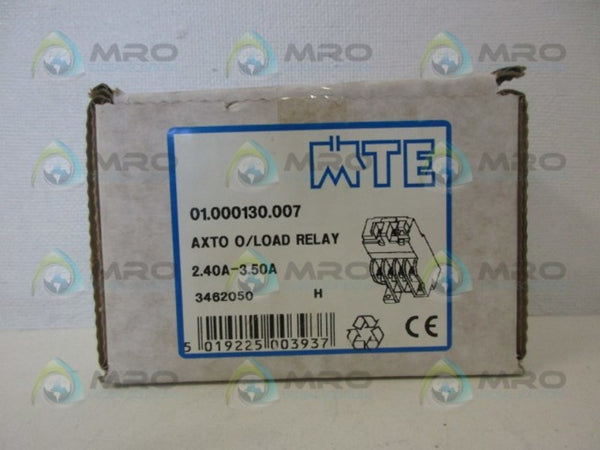 MTE 01000130.007 AXTO O/LOAD RELAY NSMP