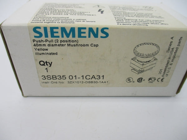 SIEMENS 3SB3501-1CA31 NSMP