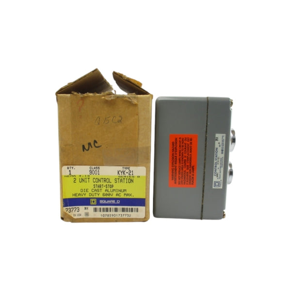 SQUARE D 9001KYK-21 SER. B 600VAC NSMP