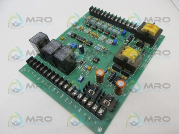 AJAX MAGNETHERMIC 72074A U-01-0595 TEMP/PRESSURE MONITOR BOARD UNMP