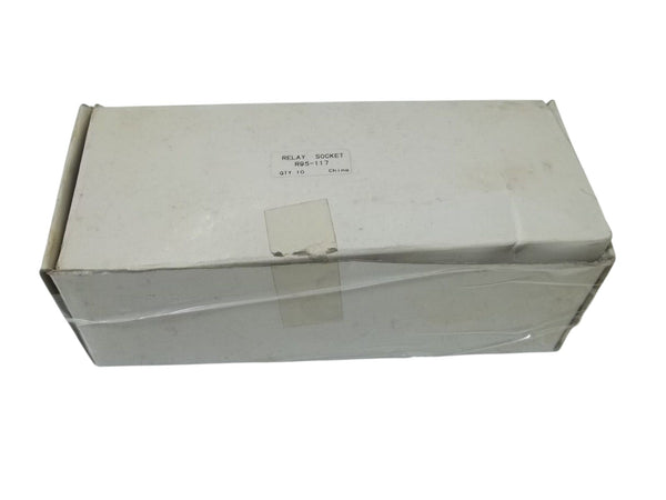 LOT OF 10 NTE ELECTRONICS, INC. R95-117 RELAY SOCKET NSMP