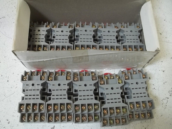 LOT OF 10 NTE ELECTRONICS, INC. R95-117 RELAY SOCKET NSMP