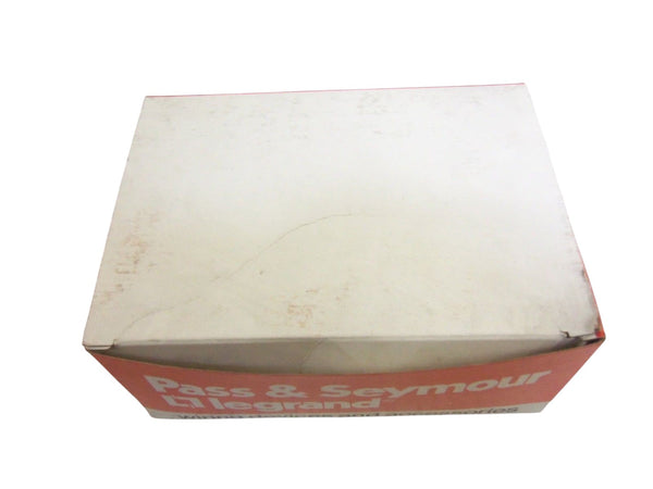 LOT OF 10 PASS & SEYMOUR S384-C WALL PLATE NSMP