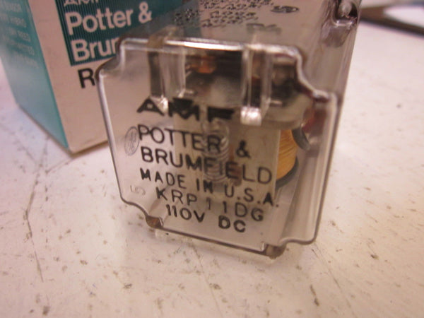 POTTER & BRUMFIELD KRP-11DG-110 RELAY 110VDC NSMP