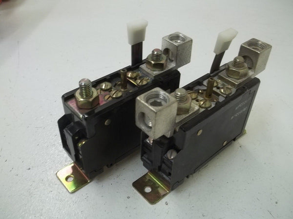 LOT OF 2 ALLEN BRADLEY 815-E0V4 SER.K OVERLOAD RELAY UNMP