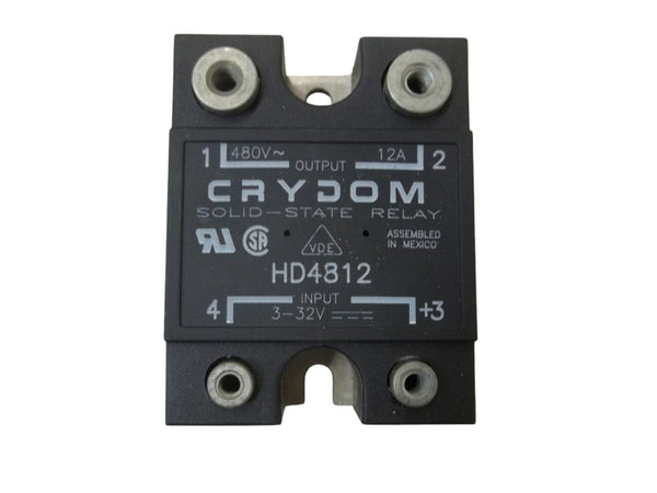 LOT OF 2 CRYDOM HD4812 SOLID-STATE RELAY NSNP