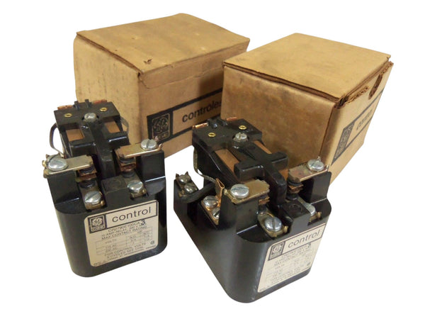 LOT OF 2 GENERAL ELECTRIC CONTROL RELAY CR2790E100CA UNMP