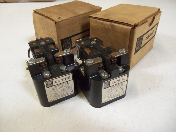 LOT OF 2 GENERAL ELECTRIC CONTROL RELAY CR2790E100CA UNMP