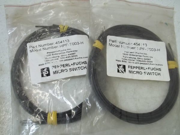 LOT OF 2 PEPPERL+FUCHS 454113 PHOTOELECTRIC NSMP