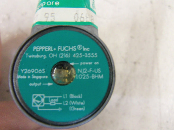 LOT OF 2 PEPPERL+FUCHS NJ2-F-US-1.025-BHM INDUCTIVE AC/DC UNMP